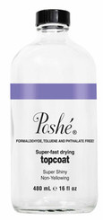 Poshe Super Fast Drying TopCoat - 16oz