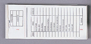 Nailcare Ticket Book - 10/pk