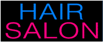 Neon Sign - Hair Salon