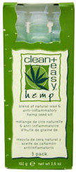 Clean + Easy Medium Hemp Wax Refill - 3pk