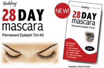 Godefroy 28 Day Mascara Permanent Eyelash Tint Kit: - Brown Color