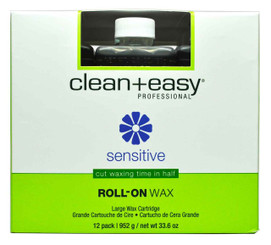 Clean + Easy Large Sensitive Wax Refill - 12 Pack