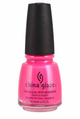China Glaze Nail Polish Lacquer Pink Voltage - .5oz