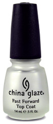 China Glaze Fast Forward Top Coat - .5oz / 914