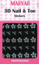 3D Nail & Toe Stickers - CDN12