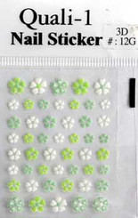 3-D Nail Sticker Decal - 12G