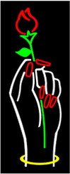 Neon Sign - Nails Logo 1