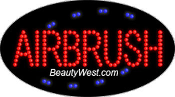 Electric Flashing & Chasing LED Sign Airbrush