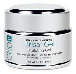 CND Brisa Sculpting Gel: Pure White - Opaque  1.5oz/42g