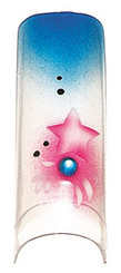 Shooting Star Designer French Tips  - DT017