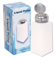Standard Plastic Liquid Pump - 8oz Clear