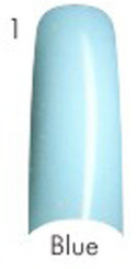 Lamour Color Nail Tips: Blue - 110ct