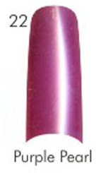 Lamour Color Nail Tips: Purple Pearl - 110ct