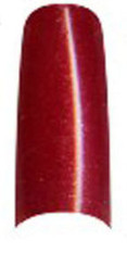 Lamour Color Nail Tips: M. Fire Red - 110ct