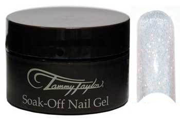 Tammy Taylor Soak Off Gel - Clear Pink with Shimmer - 1/2oz