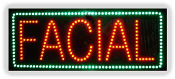 Electric LED Sign - Facial L056