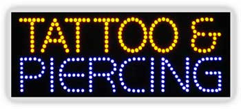 Electric LED Sign - Tattoo 2298