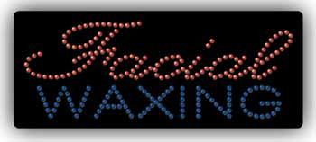 Electric LED Sign - Facial  Waxing 2350 Electric LED Sign - Facial  Waxing 2350
