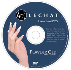 Lechat Powder Gel Nail System Instructional DVD