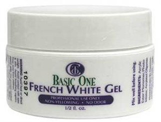 BASIC ONE - French White Gel 1/2oz