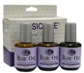 BASIC ONE - French Gelacquer Set - 1/2oz / 3pk