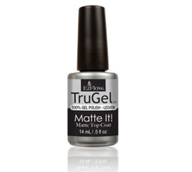 EzFlow TruGel Polish Matte It! Top Coat .5oz