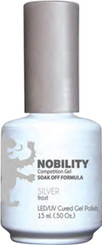 LeChat Nobility LED/UV Cured Gel Polish Silver - .5 oz  15 ml