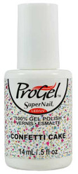 SuperNail ProGel Polish Confetti Cake - glitter - .5 fl oz / 14 mL