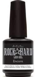 Artistic Hard Rock Gel Encore Brush-On White Gel 15 mL .5 fl oz