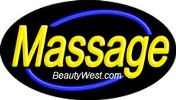 Neon Flashing Sign Massage