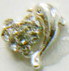 3D Rhinestones Crystal Nail Metal Charms B007