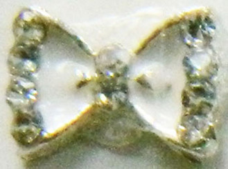 3D Rhinestones Crystal Nail Metal Charms B038