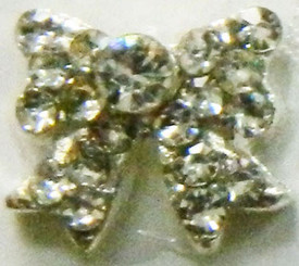 3D Rhinestones Crystal Nail Metal Charms B056
