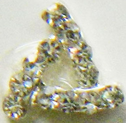 3D Rhinestones Crystal Nail Metal Charms B109