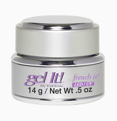 EzFlow LED/UV Gel It! French It! 14 g / Net Wt. 0.5 oz