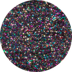 Light Elegance UV/LED Glitter Gel Licorice - .57 oz (17 ml)