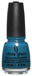 China Glaze Nail Polish Lacquer Jagged Little Teal -.5oz