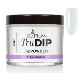 EZ TruDIP Dipping French Clear Powder - 4 oz