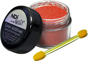 NDI beauty Glitter Prism Seashell Red - .5oz