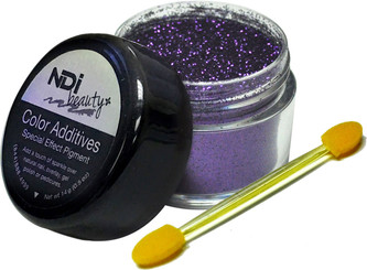 NDI beauty Metallic Glitter Purple Moon - .5oz