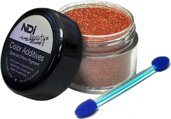 NDI beauty Mica Elements Glitter Auburn Ore - .5oz