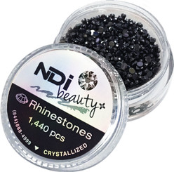 NDI beauty Crystallized Rhinestones - Jet 1440 pcs