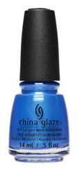 China Glaze Nail Polish Lacquer Crushin' On Blue-.5oz