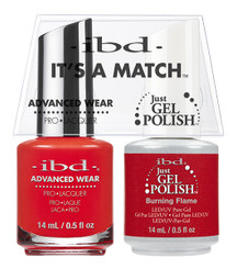 ibd It's A Match Advanced Wear Duo Burning Flame - 14 mL/ .5 oz