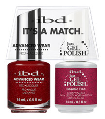 ibd It's A Match Advanced Wear Duo Cosmic Red - 14 mL/ .5 oz