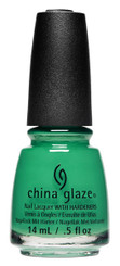 China Glaze Nail Polish Lacquer Emerald Bae! - .5oz