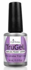 Ez Flow TruGel No-Cleanse Top Coat - .5 oz