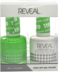 Reveal Gel Polish & Nail Lacquer Matching Duo - MIDORI SOUR - .5 oz