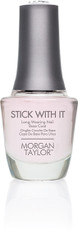 Morgan Taylor Nail Lacquer Stick With It Base Coat - .5oz