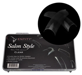 Entity Salon Style Nail Tips - Clear - 200ct